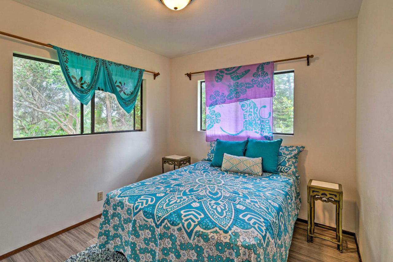 Peaceful Abode With Deck, 13 Mi To Black Sand Beach! Naalehu Exterior foto